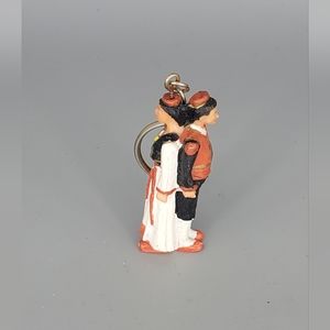 Croatian Folkore Dance Souvenir Keychain